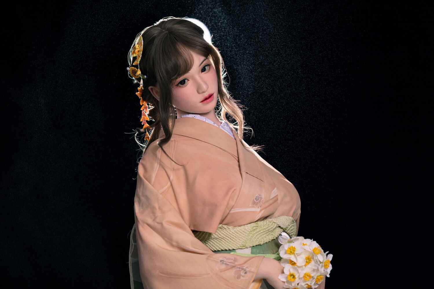 Helianthus 162cm, Bezlya, Silicona, Serie 2.2U - Imagen 3