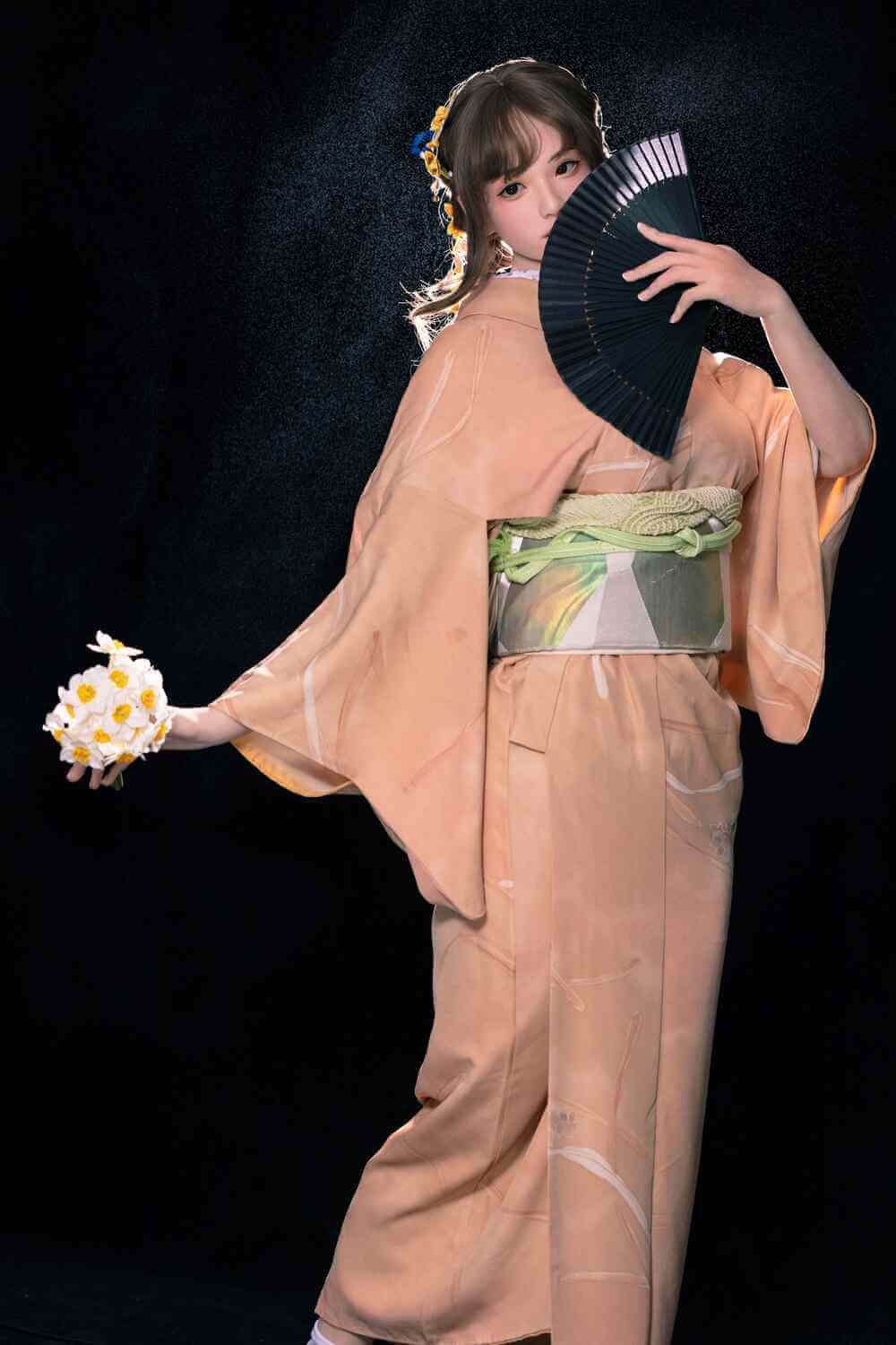 Helianthus 162cm, Bezlya, Silicona, Serie 2.2U - Imagen 8