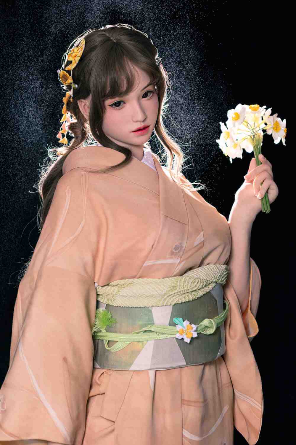 Helianthus 162cm, Bezlya, Silicona, Serie 2.2U - Imagen 10