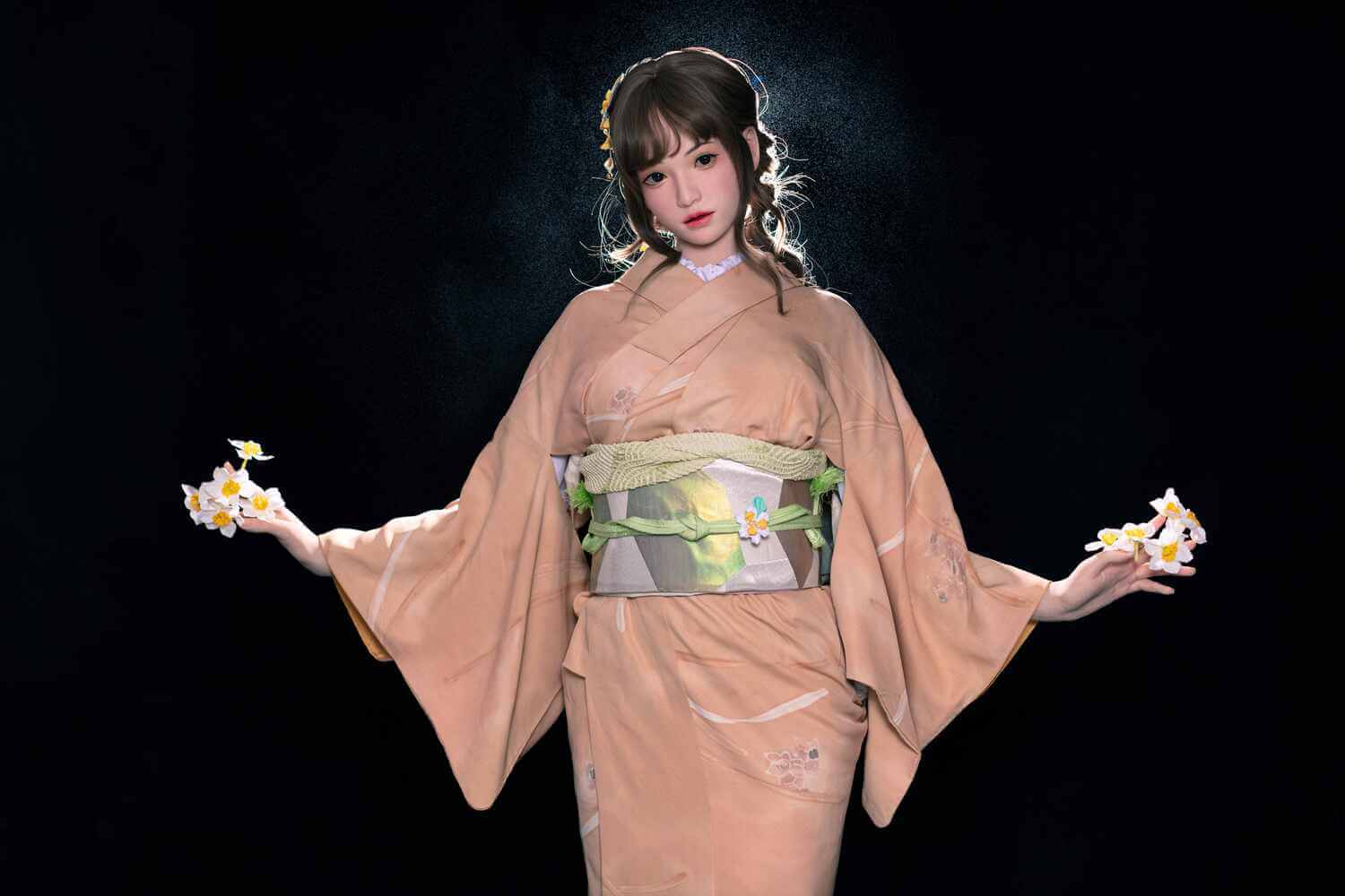 Helianthus 162cm, Bezlya, Silicona, Serie 2.2U - Imagen 15