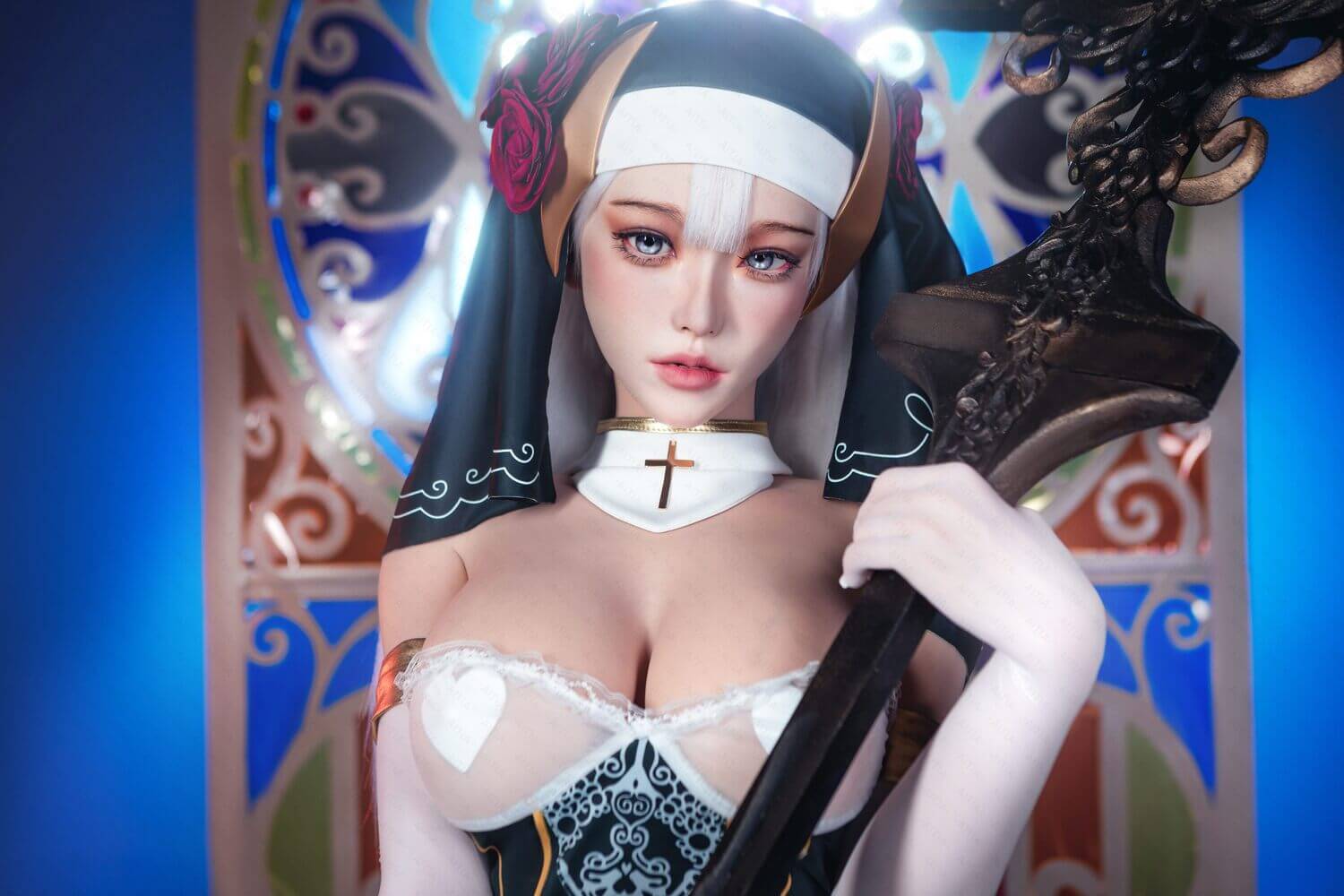 Nymphaea 155cm M, Bezlya, Silicona, Serie 2.2CF - Imagen 4