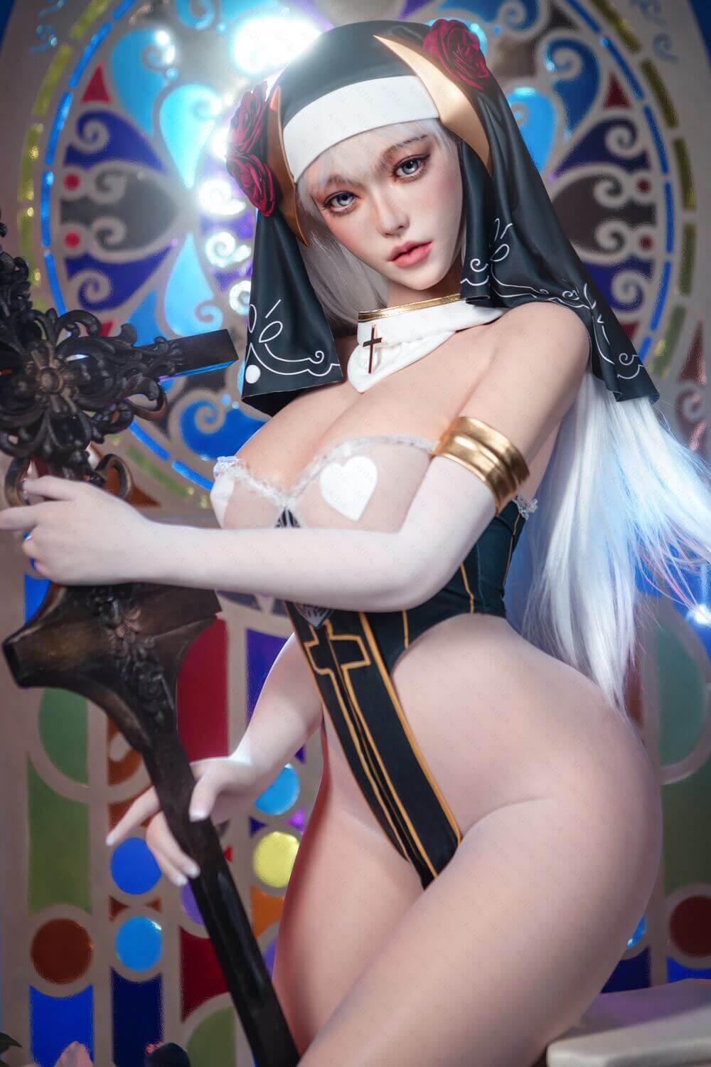 Nymphaea 155cm M, Bezlya, Silicona, Serie 2.2CF - Imagen 23