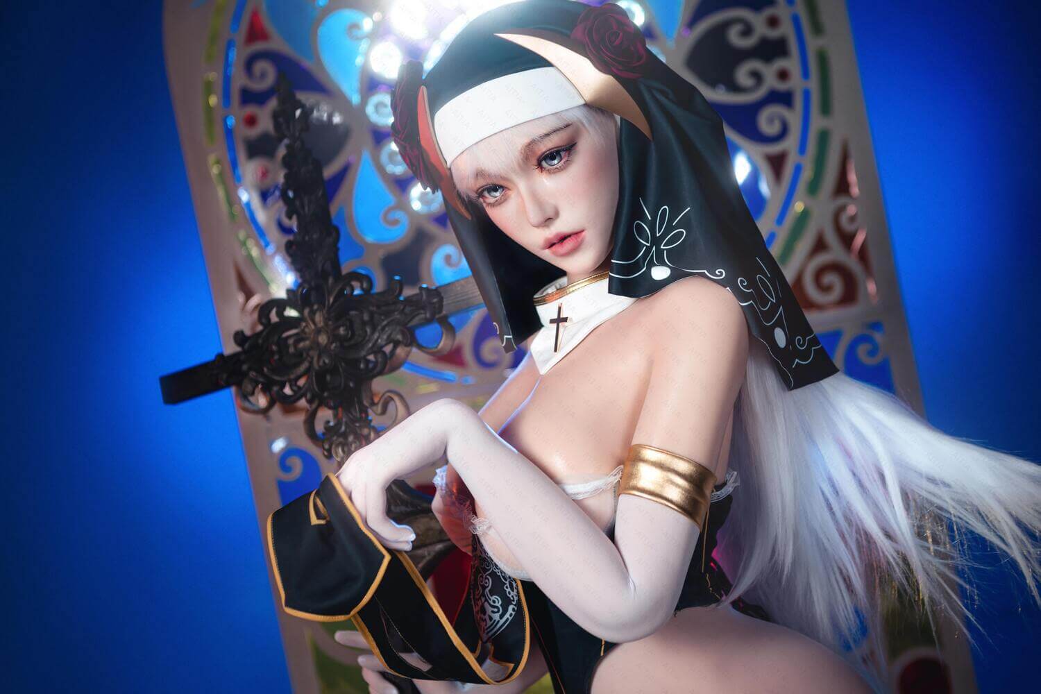 Nymphaea 155cm M, Bezlya, Silicona, Serie 2.2CF - Imagen 36