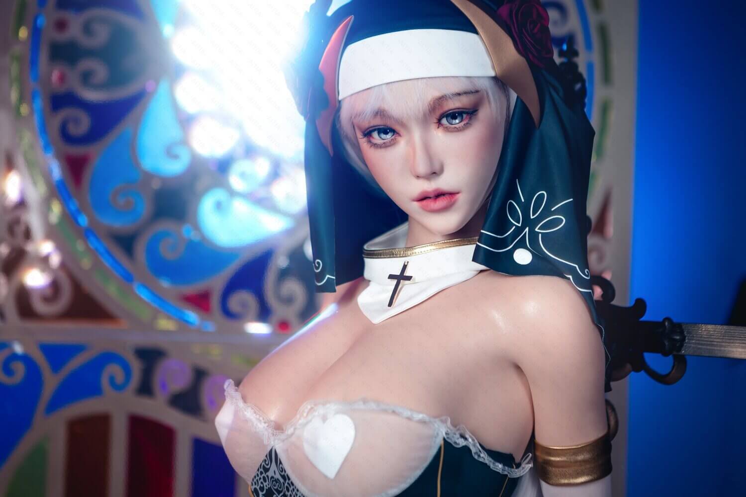 Nymphaea 155cm M, Bezlya, Silicona, Serie 2.2CF - Imagen 37