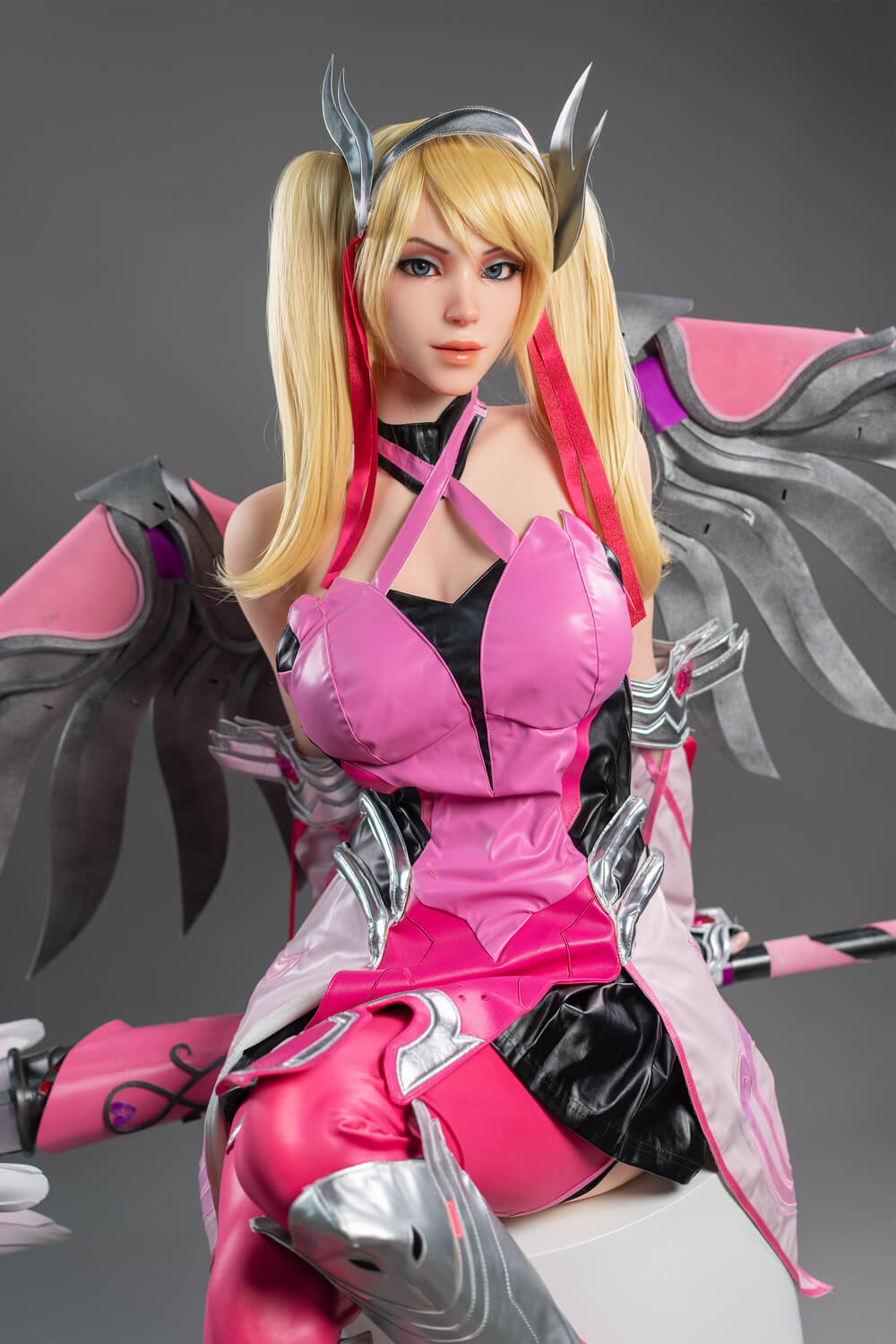 Mercy 171cm G-Cup, Game Lady Doll, Mercy de Overwatch - Imagen 9